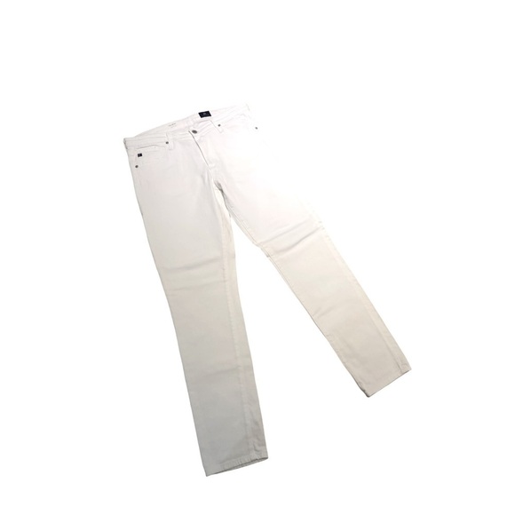 Adriano Goldschmied the prima cigarette leg white stretch premium denim size 31 - Picture 8 of 14